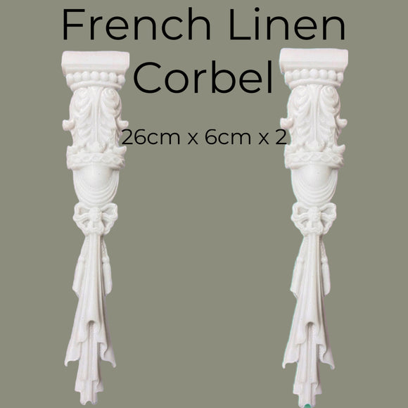 French Linen Corbel - Unique Options
