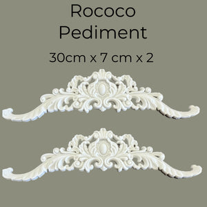 Rococo Pediment x2 - Unique Options