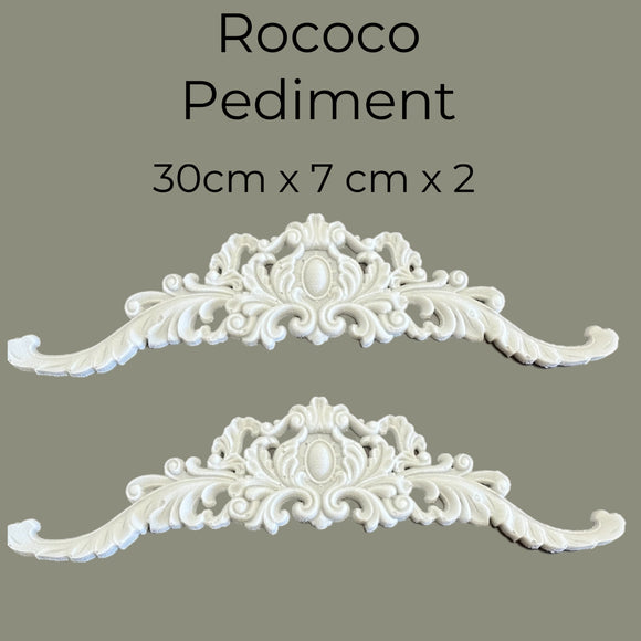 Rococo Pediment x2 - Unique Options