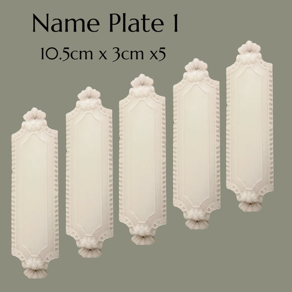Name plate #1 - Unique Options